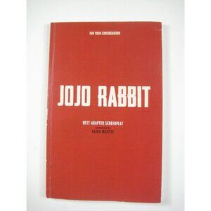 Jojo Rabbit Best Adapted Screenplay Script By Taika Waititi